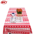 Couverture de table personnalisée de Noël avec flanelle